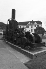 old steam train