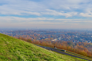View over Recklinghausen and Oer Erkenschwick