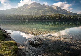lake in mountains