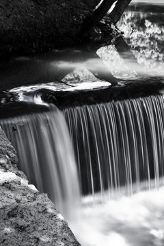 Waterfall on the Patoka River 