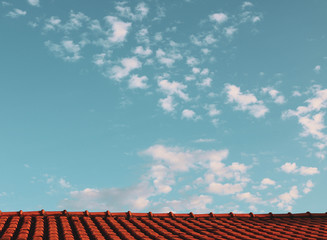  Roof and sky