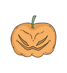 Halloween pumkin face