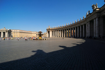 Naklejka premium Roma, piazza San Pietro