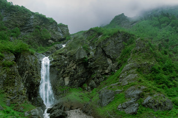 Fototapeta premium waterfall in deep forest