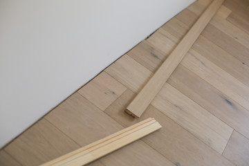New Laminate or Parquet floor Installation in home house