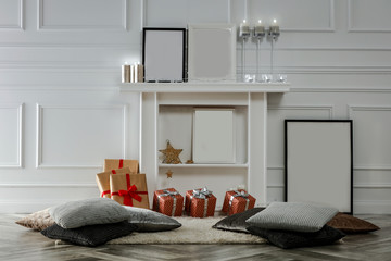 Home interior and free space for your decoration. 