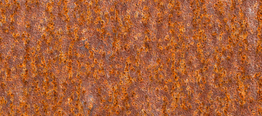 texture of rusty metal surface