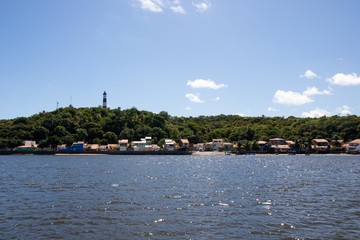 Port of Loss / Alagoas / Brazil. November, 29, 2019. View of Porto de Pedras city and Patacho beach in early summer.