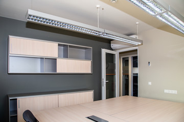 Fragment of the interior of a modern office