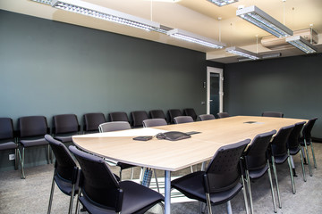 Fragment of the interior of a modern office