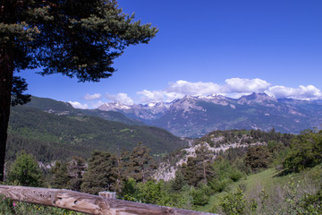 landscape in the mountains