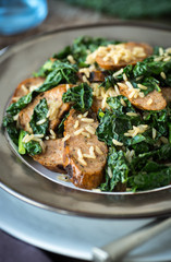 Kale and Sausage
