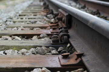 train railroad close up