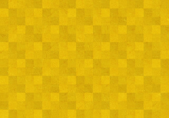 背景：市松模様 幾何学模様 幾何学 金箔 屏風 金 ゴールド テクスチャー 和風