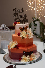 Festive Wedding Cake