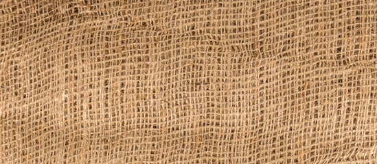 texture of burlap - canvas background