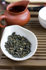 Traditional chinese tea ceremony accessories