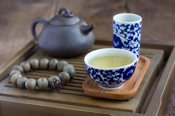 Traditional chinese tea ceremony accessories