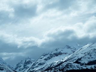 Fototapeta premium Andes mountains Argentina side
