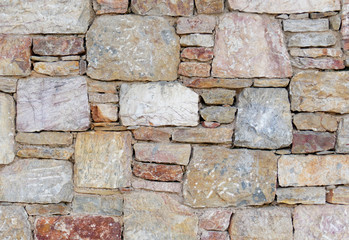 colorful stone wall close up, seamless pattern background