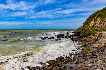 New Zealand, South Island. Oamaru coast