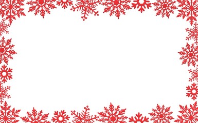 christmas background with snowflakes and place for your text