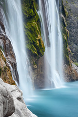 Tamul Waterfall on Tampaon River, Huasteca Potosina, Mexico