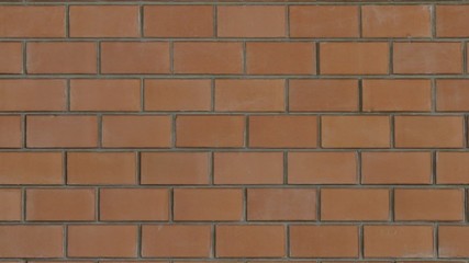 Background texture image of red clay bricks.
