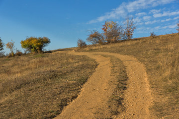 Autumn landscape of Cherna Gora mountain, Bulgaria