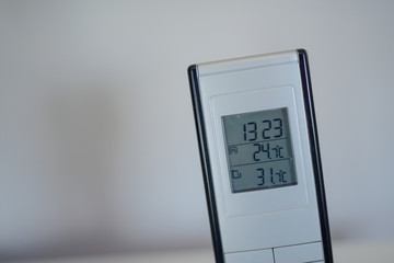 Beautifully decorated wedding table and other details at wedding hall. Wedding day.