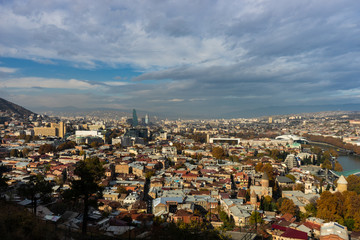 Tbilisi's city  downtown