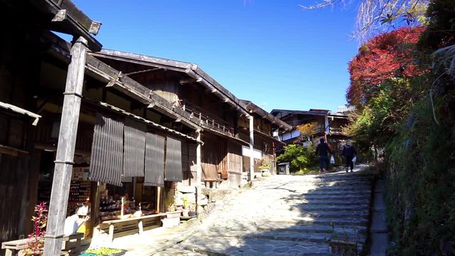 【長野県】妻籠宿　中山道木曽路	