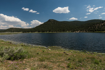 Fototapeta na wymiar Views from Quemado Lake, New Mexico.