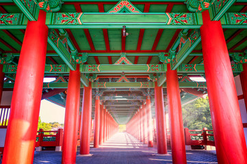 Woljeonggyo Bridge in Gyeongju City, South Korea