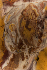 Macro photo of southwestern Agate, pattern.