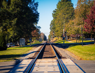 railway in the park