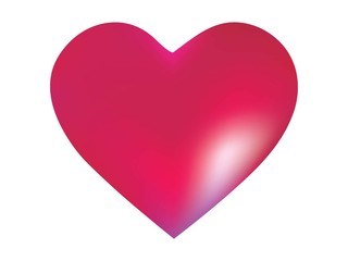 Blurred background in the form of a heart.