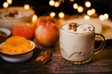 mexican apple salad traditional for christmas in Mexico