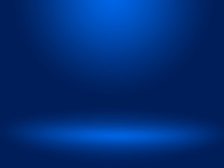 Abstract blue background for web design templates, valentine, christmas, product studio room and business report with smooth gradient color.