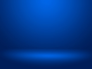 Abstract blue background for web design templates, valentine, christmas, product studio room and business report with smooth gradient color.