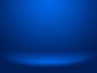 Obraz premium Abstract blue background for web design templates, valentine, christmas, product studio room and business report with smooth gradient color.