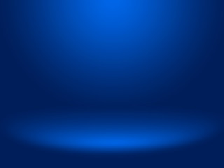 Abstract blue background for web design templates, valentine, christmas, product studio room and business report with smooth gradient color.