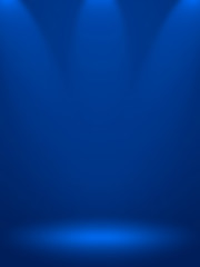 Abstract blue background for web design templates, valentine, christmas, product studio room and business report with smooth gradient color.