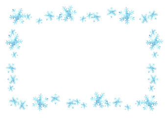 雪の結晶フレーム