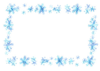 雪の結晶フレーム