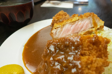 とんかつ デミグラスソース