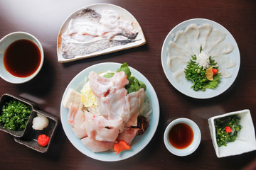 ふぐのコース