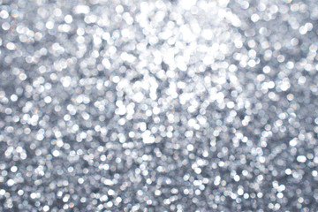 silver glitter abstract background