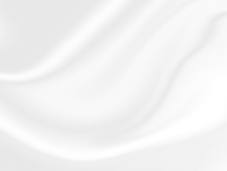 White cloth abstract background like soft and smooth liquid marble wave for project, banner, cover, business, 3D, holiday, new year, Christmas