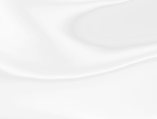 Obraz premium White cloth abstract background like soft and smooth liquid marble wave for project, banner, cover, business, 3D, holiday, new year, Christmas